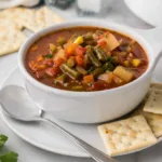 Herzhafte Gemüsesuppe