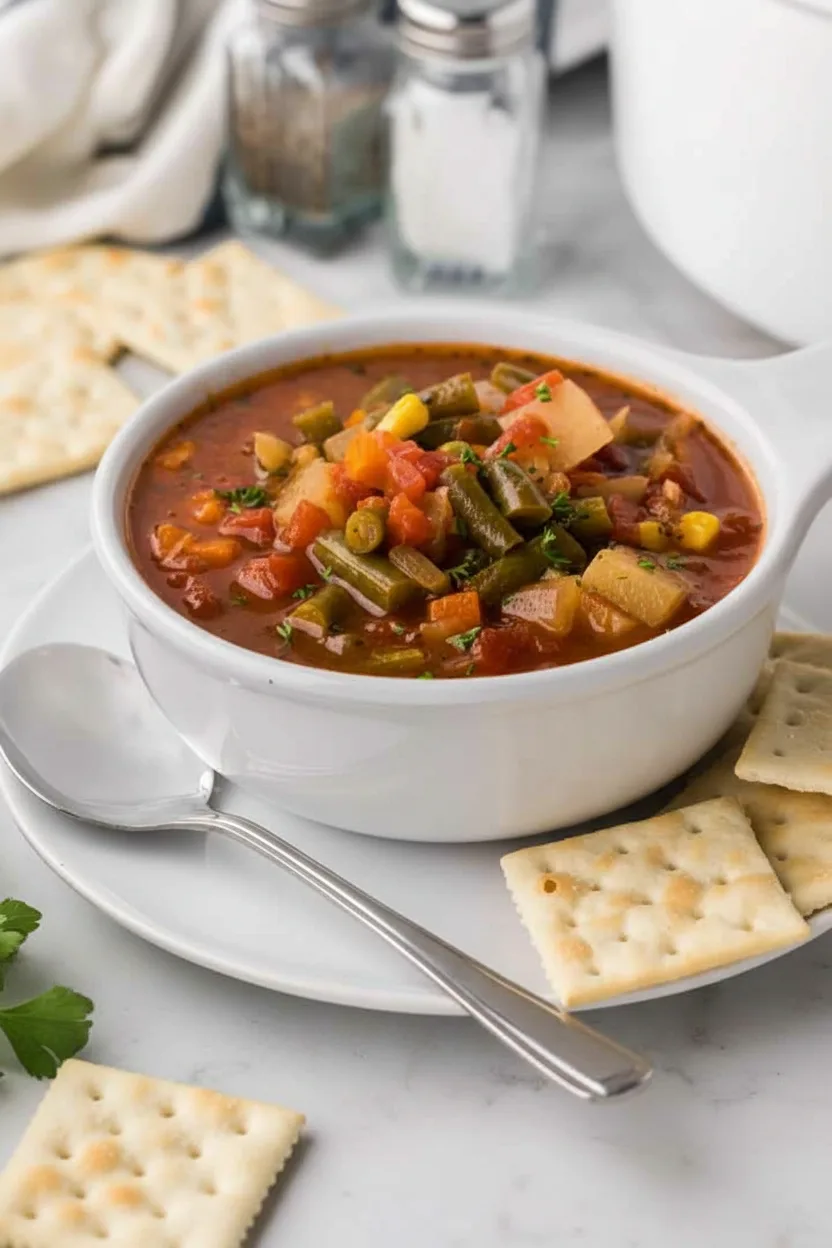 Herzhafte Gemüsesuppe