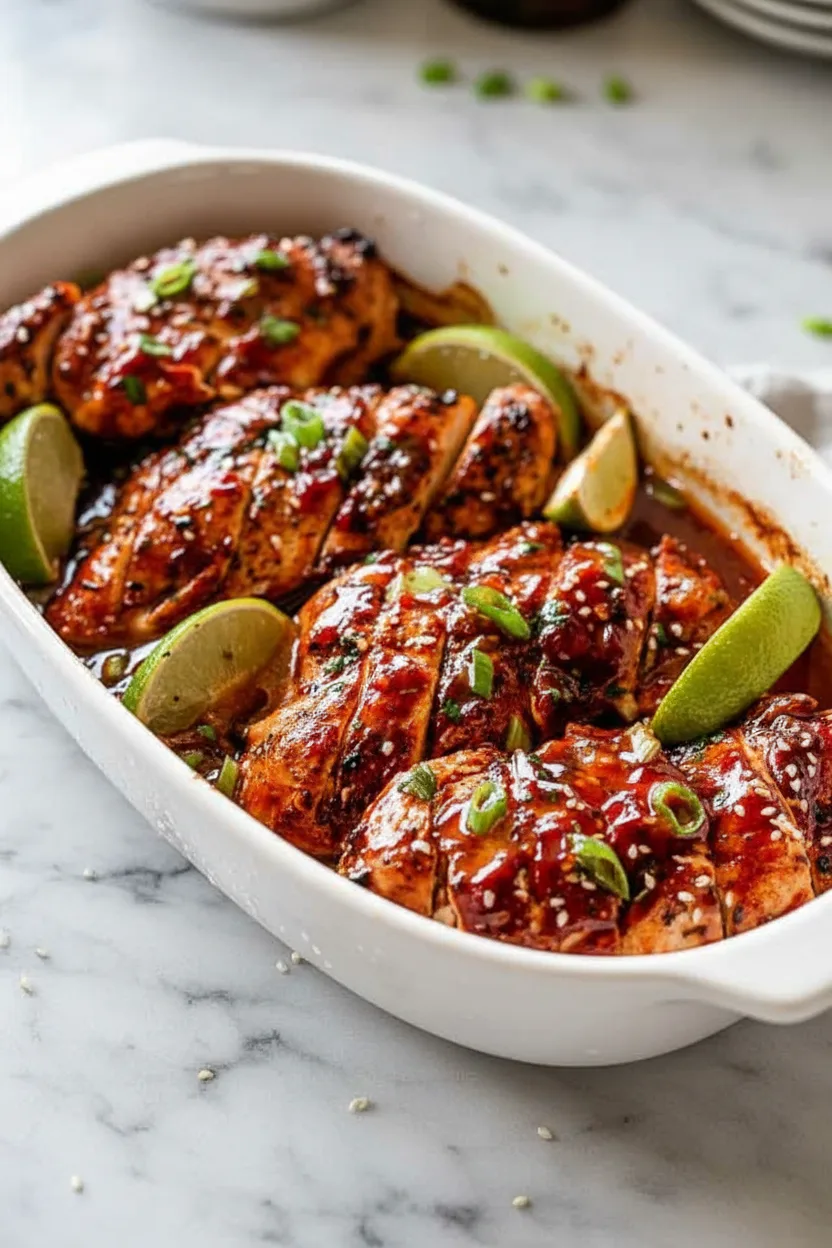 Honig-Sriracha-Hähnchen