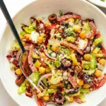 Italienischer gehackter Parmesan-Salat