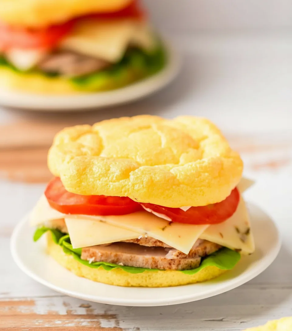 Keto-Cloud-Bread mit Hüttenkäse