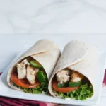 Süßes Chili-Hähnchen-Wraps