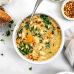 Toskanische weiße-Bohnen-Suppe