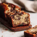 Bananenbrot mit Schokoladenstückchen