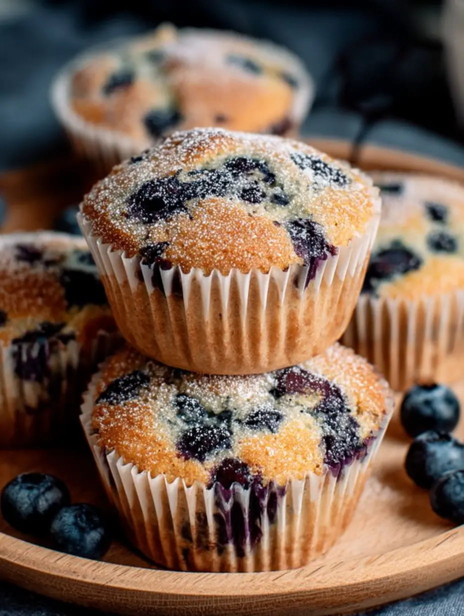 Blaubeer-Pfannkuchen-Muffins