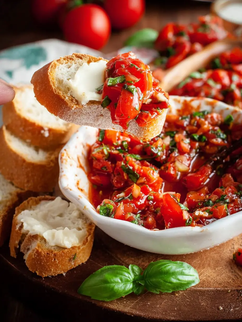 Classic Tomaten-Bruschetta-Dip