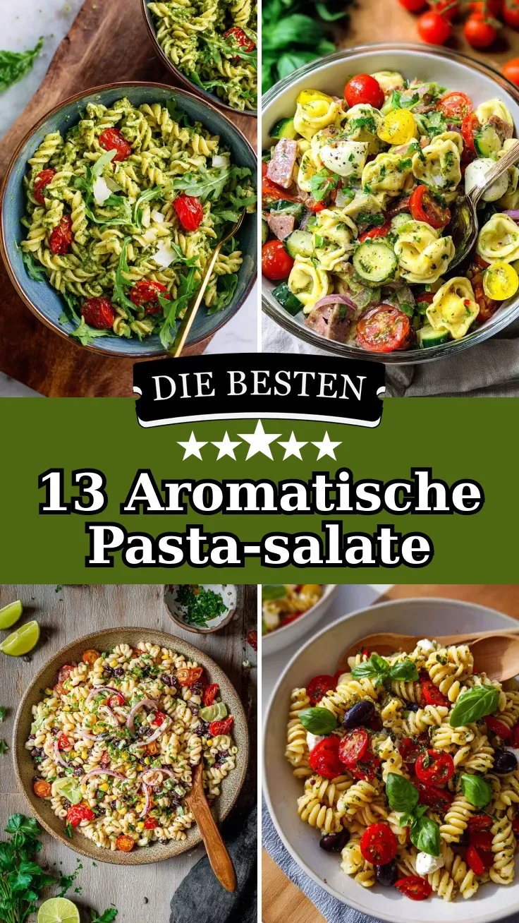 13 einfache & aromatische Pasta-Salat-Rezepte
