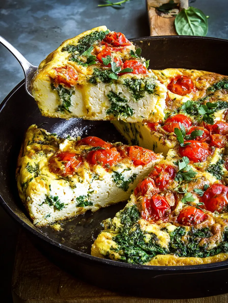 Gebackene Feta Frittata