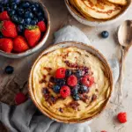 Gebackene Protein-Pfannkuchen-Bowls