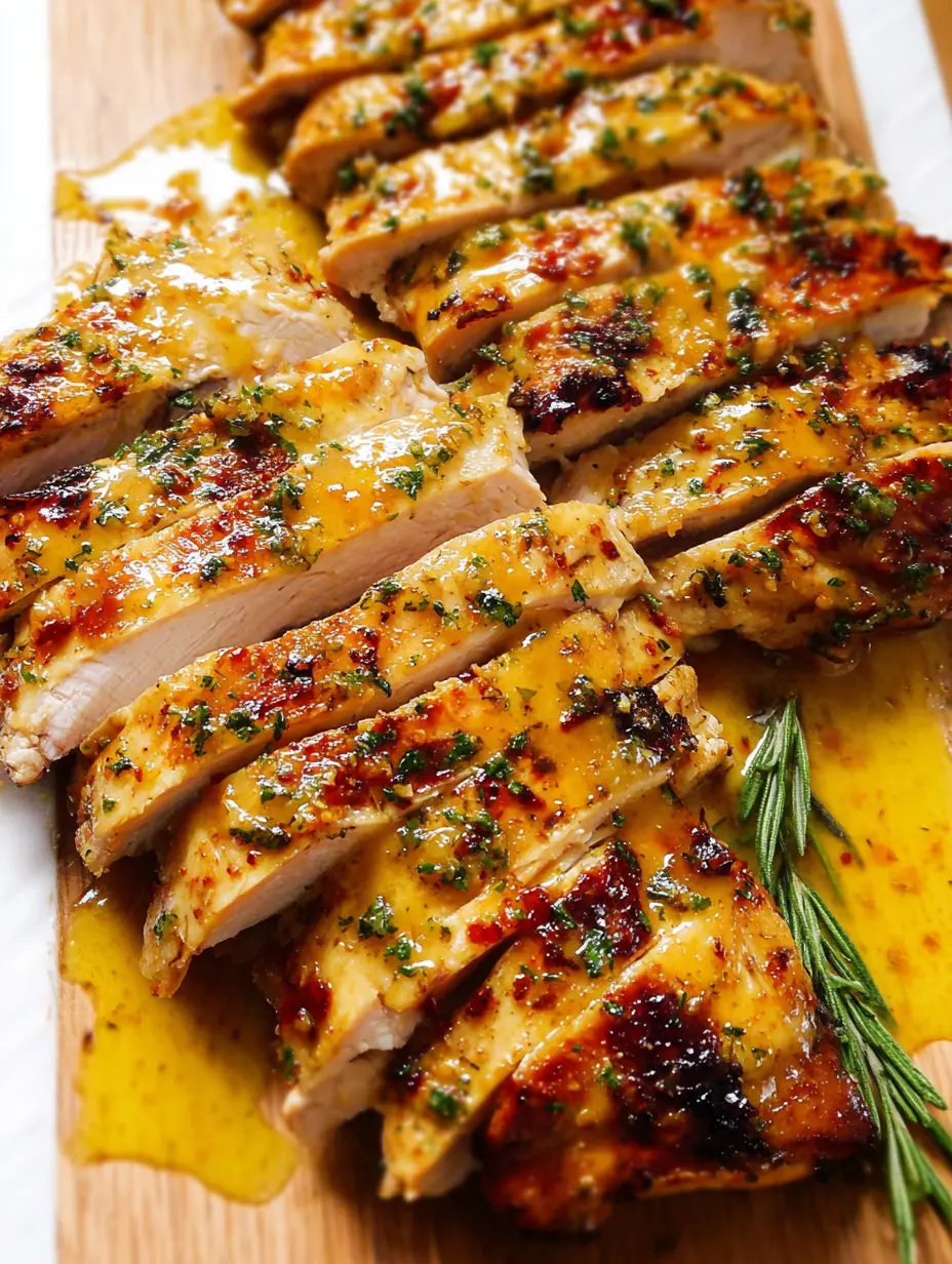 Gegrillte Hähnchenbrust mit Honig-Senf