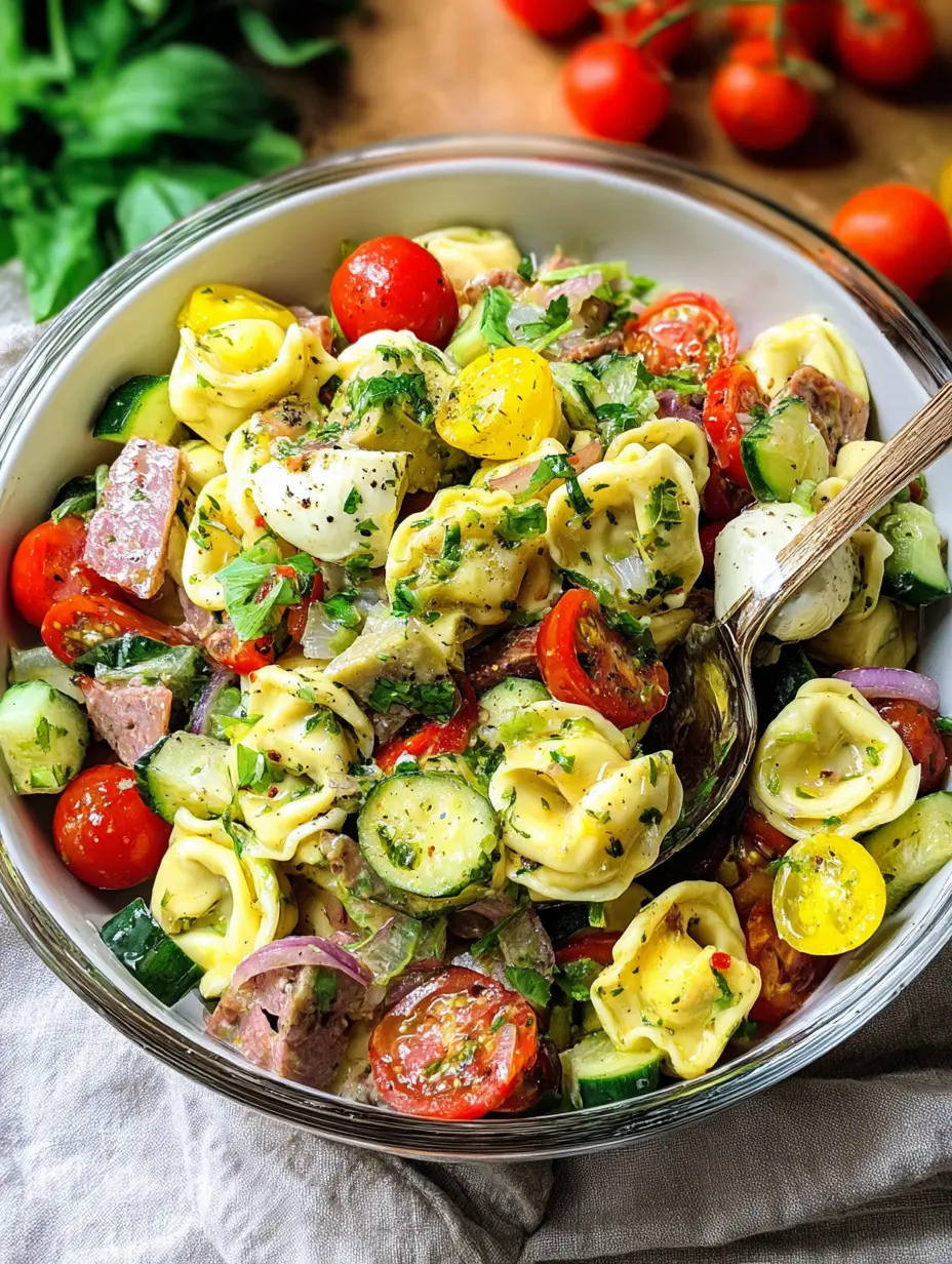 Italienischer Tortellini-Pasta-Salat
