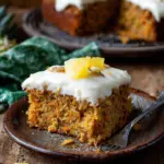 Karottenkuchen mit Ananas und Frischkäse-Frosting