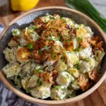 Kartoffelsalat mit knuspriger Schale