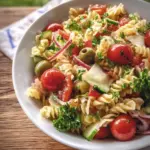 Klassischer Gemüse-Pasta-Salat