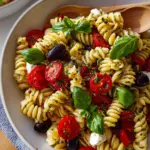 Klassischer Pasta-Salat mit italienischem Dressing