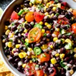 Klassischer Texas-Caviar-Dip