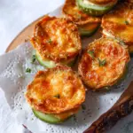 Knusprige Gurken-Käse-Häppchen