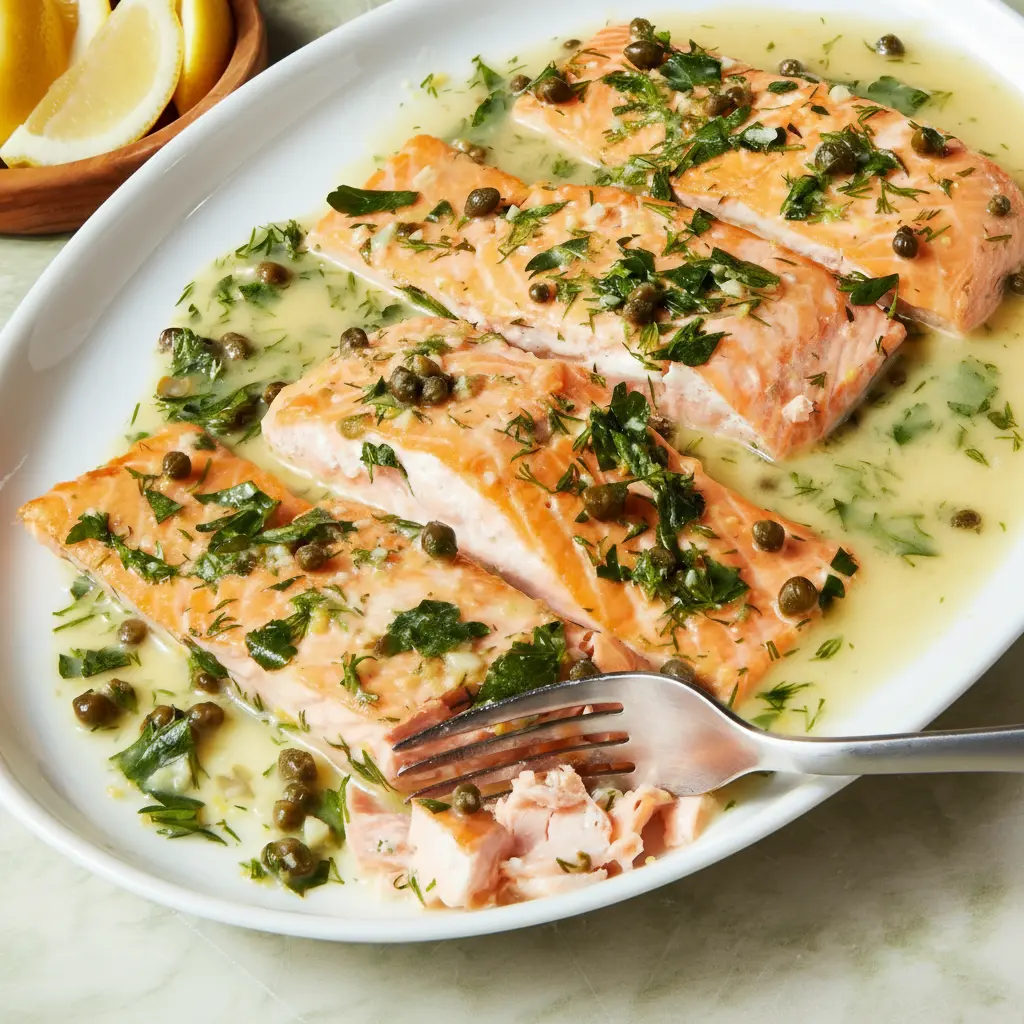 Lachs Piccata