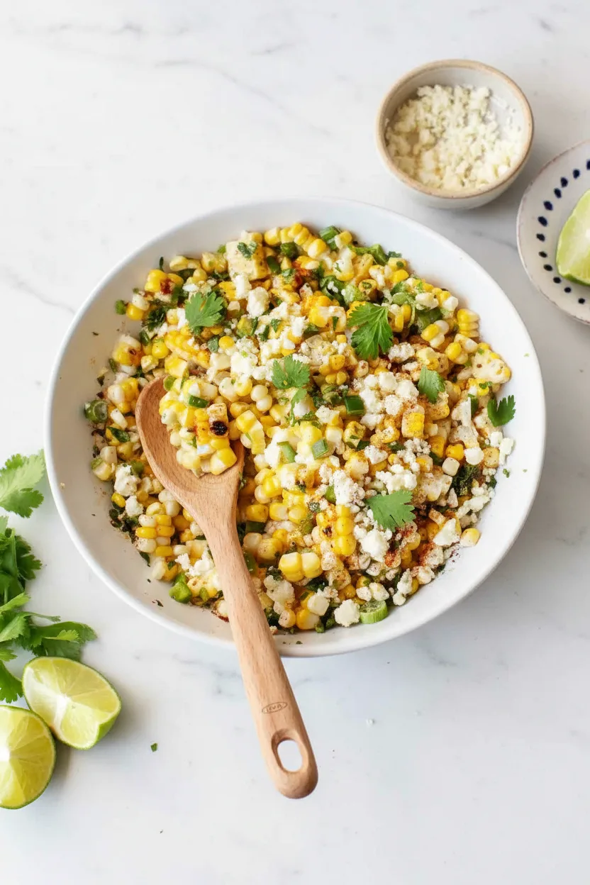 Mexikanischer Street-Corn-Salat