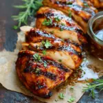 Saftige Marinade für gegrillte Hähnchenbrust