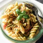 Zitronen-Basilikum-Pasta-Salat