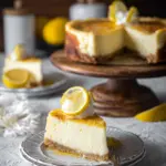 Zitronen-Käsekuchen ohne Backen mit Kondensmilch