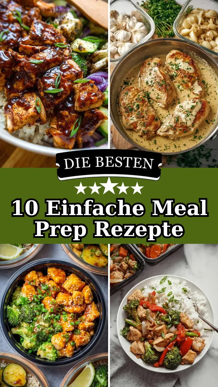 10 beste Chicken Meal Prep Rezepte für die Woche