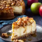 Apfel-Crisp Käsekuchen