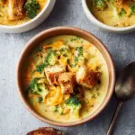 Brokkoli Cheddar Suppe