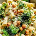 Brokkoli-Kichererbsen-Pasta