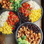 Chicken Burrito Bowl Meal Prep