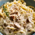 Crockpot Hähnchen Alfredo