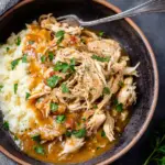 Crockpot Hähnchen mit Soße