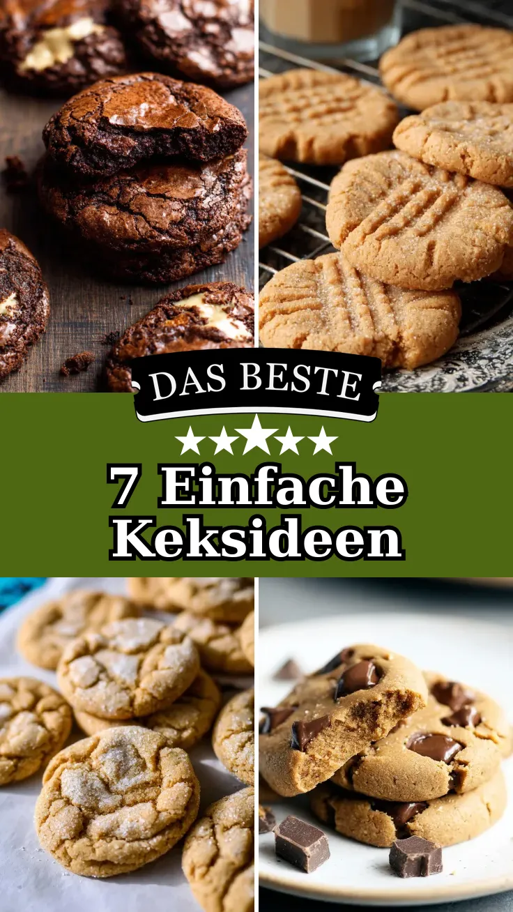 7 Einfache Erdnussbutterkekse für hausgemachtes Backen