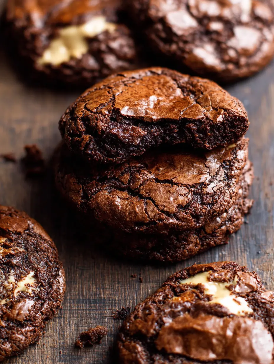 Erdnussbutter-Brownie-Kekse