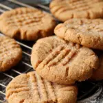 Erdnussbutterkekse mit 3 Zutaten