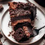 Fudgy Schokoladen-Brownie-Kuchen