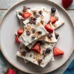 Gefrorene Joghurt Bark