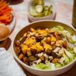 In-N-Out Stil Burger Bowl