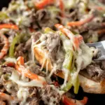 Keto Philly Cheesesteak Pfannenrezept