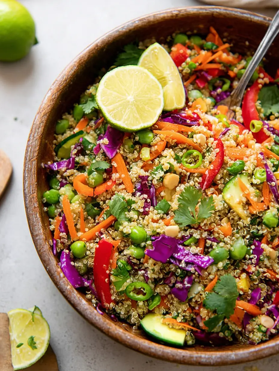 Knackiger Thai-Quinoa-Salat