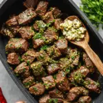 Knoblauchbutter-Steak Meal Prep