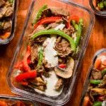 Low-Carb Philly-Cheesesteak Meal-Prep-Bowls