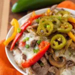 Philly Cheesesteak Reis-Bowls