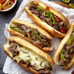 Philly-Cheesesteak-Sandwich-Rezept
