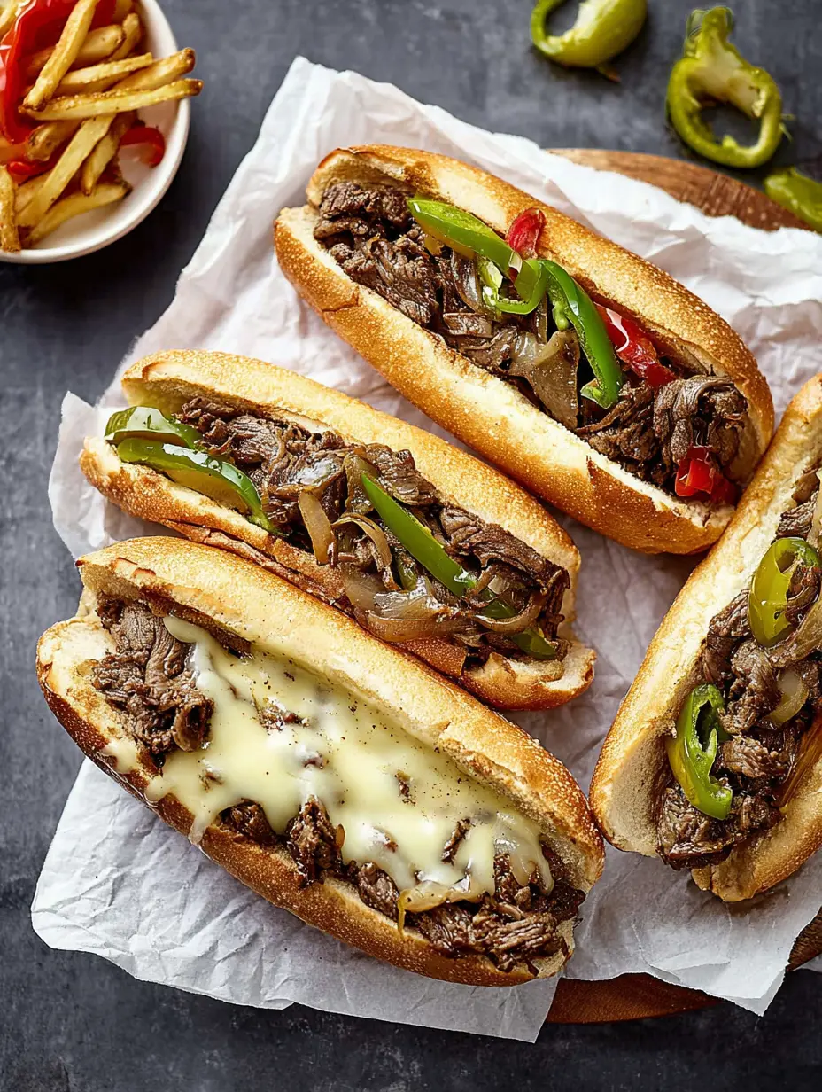 Philly-Cheesesteak-Sandwich-Rezept