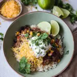 Proteinreiche Hackfleisch Taco Bowl