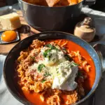 Proteinreiche Lasagne Suppe