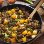 Rindfleisch & Kartoffel Pfanne