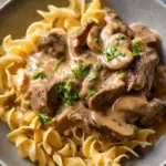 Rindfleisch Stroganoff